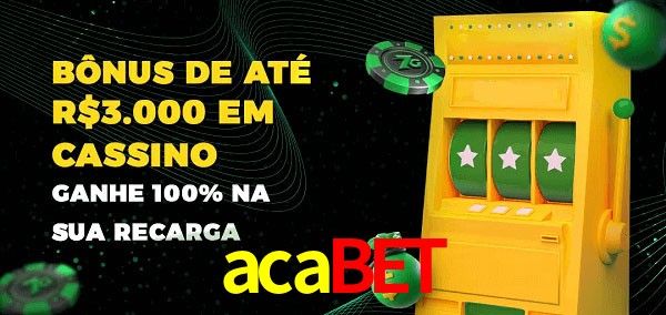 acabet melhor bônus de depósito